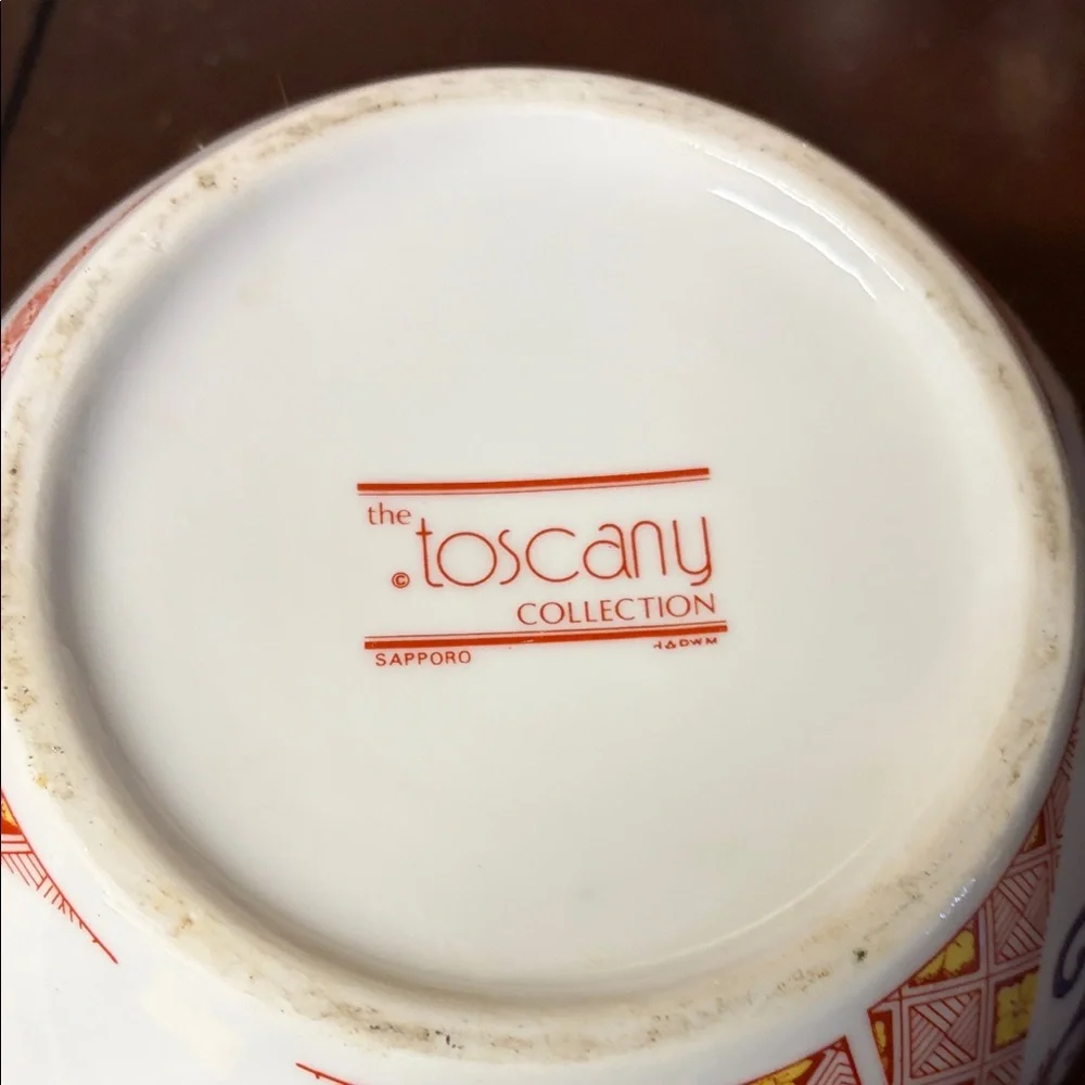 Toscany elegant porcelain